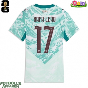 Portugal Rafael Leao #17 Bortatröja Kvinnor VM 2026 Kortärmad